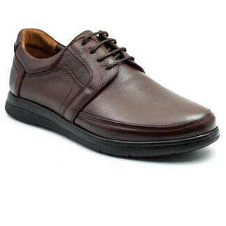 Berlino 901 Poli Hakiki Deri Kahverengi Erkek Comfort Ayakkabı